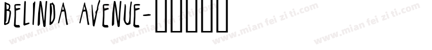 Belinda Avenue字体转换